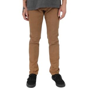 Zoo York Brown Jeans 28 Stretch Skinniest Pants